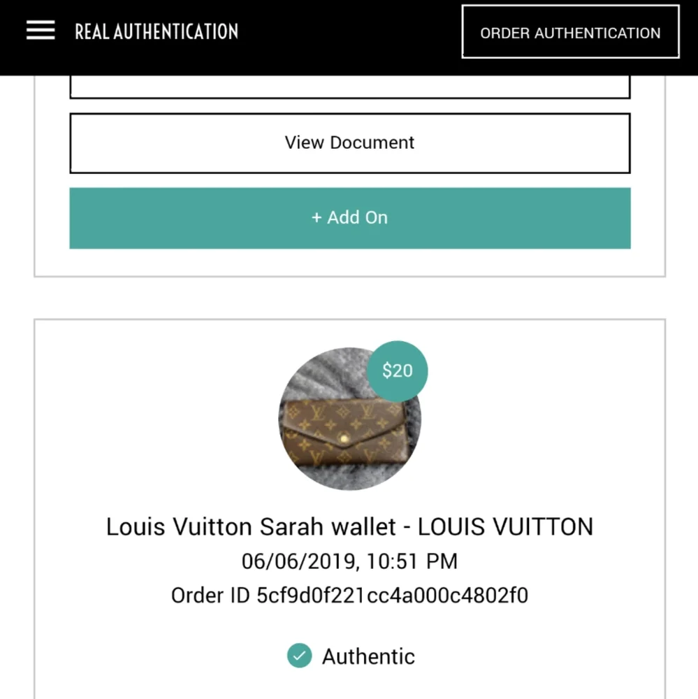 Louis Vuitton Sarah Wallet